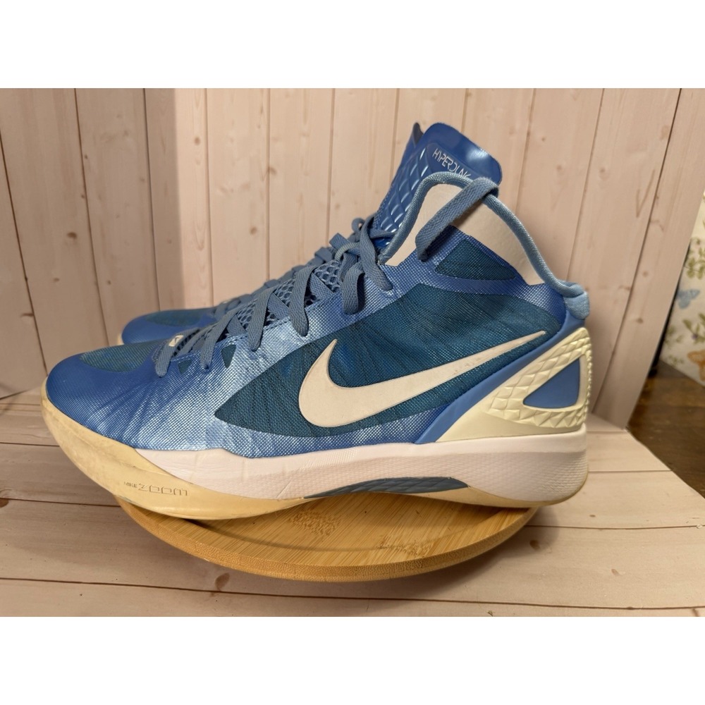 Nike Zoom Hyperdunk 2011 Mens Size 12 Treasure Blue White Basketball Shoes